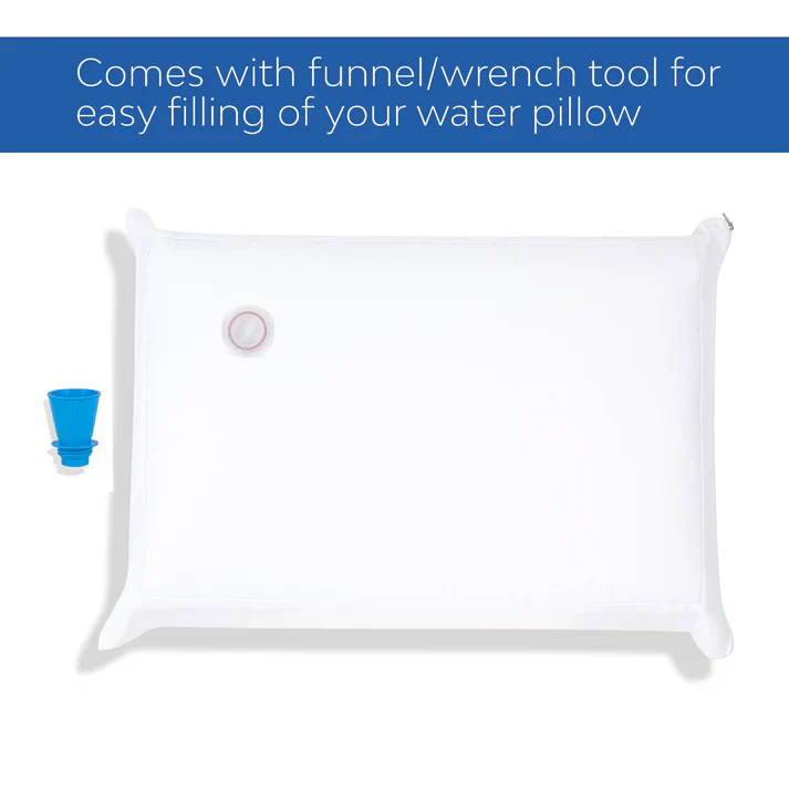 Easy water filling pillow
